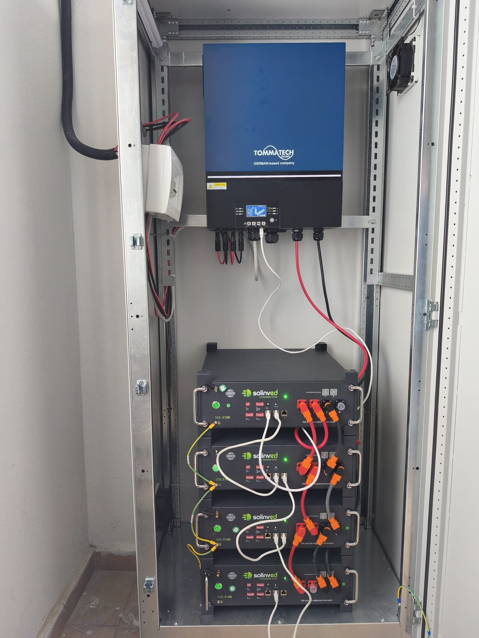 Apartman İçi Ev Tipi Güneş Enerji Sistemi